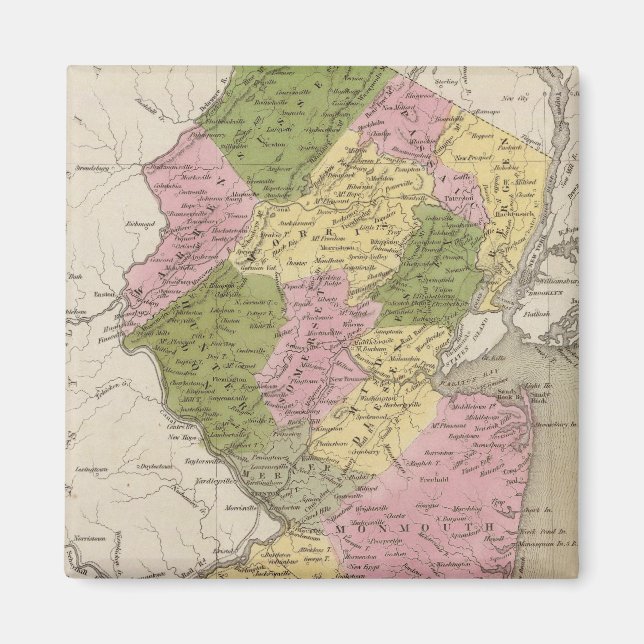 Aimant New Jersey 16 (Devant)