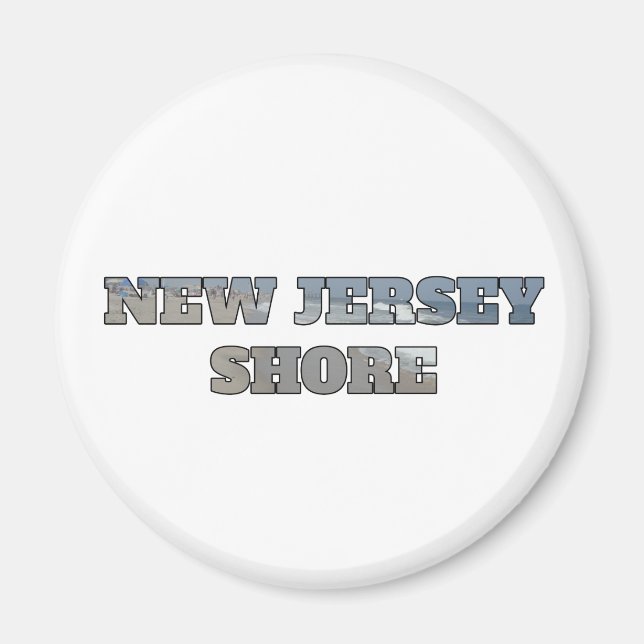 Aimant New Jersey Shore (Devant)