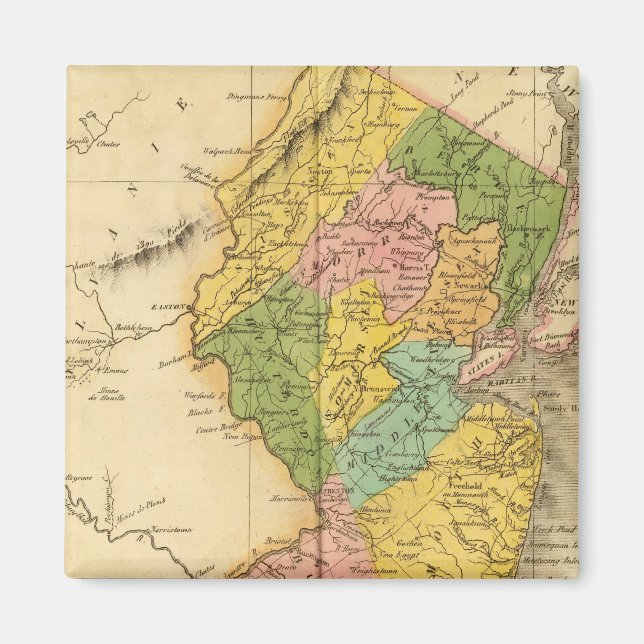 Aimant New Jersey US (Devant)