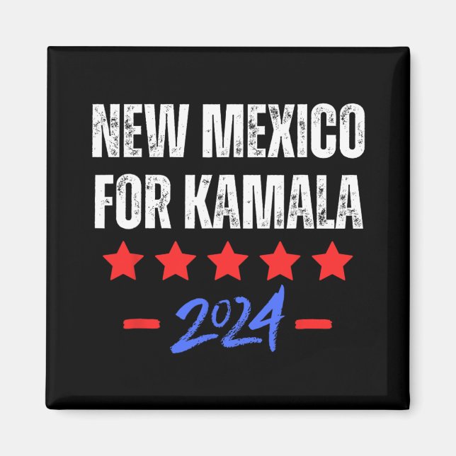 Aimant New Mexico For Kamala 2024 Dnc Kamala Harris Suprt (Devant)