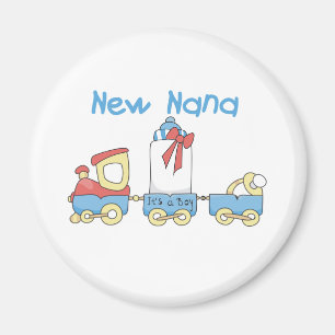Aimant New Nana - Train Tshirts et cadeaux