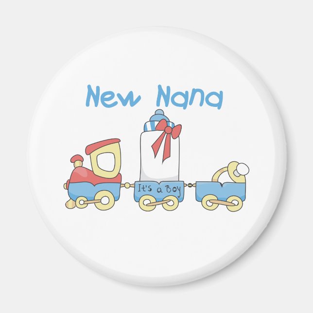 Aimant New Nana - Train Tshirts et cadeaux (Devant)