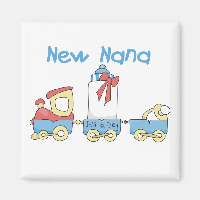 Aimant New Nana - Train Tshirts et cadeaux (Devant)
