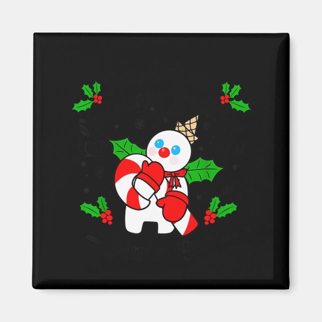 Aimant New Orleans Mr Bingle Christmas Tradition Snowman  (Devant)