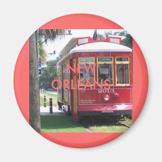 Aimant New Orleans Streetcar (Devant)