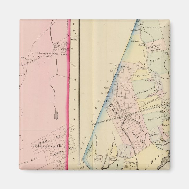 Aimant New Rochelle, Mamaroneck, New York (Devant)