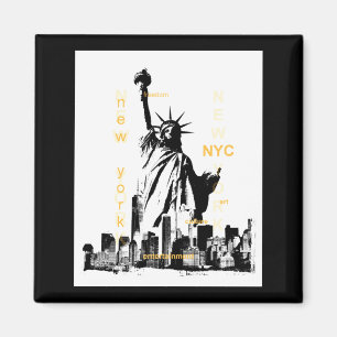 Aimant New York City Ny Nyc Statue de la Liberté _1