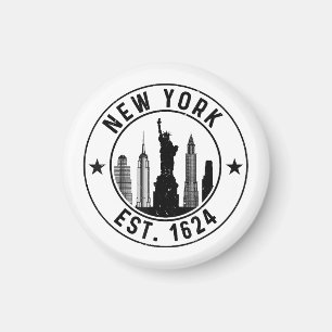 Aimant New York Est. 1624 New York City Lover Nyc