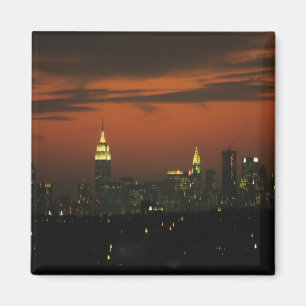 Aimant New York, États-Unis. Skyline de l'Upper Manhattan