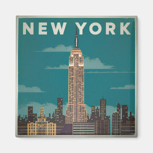 Aimant New York USA vintage
