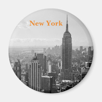 Aimant New York Vintage noir et blanc