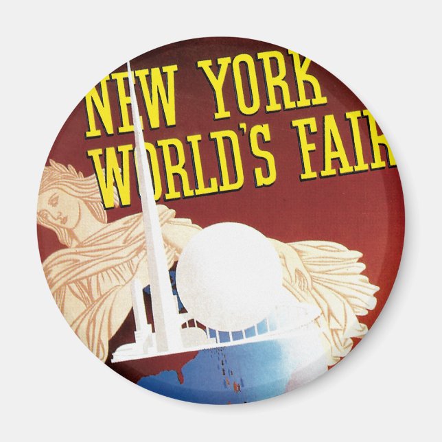 Aimant New York World's Fair (Globe) (Devant)