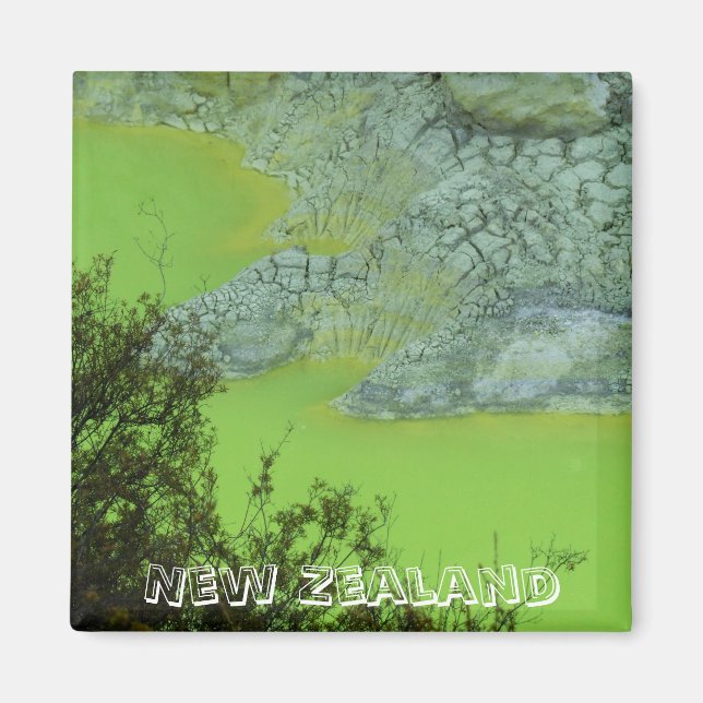 Aimant New Zealand Thermal Wonders (Devant)