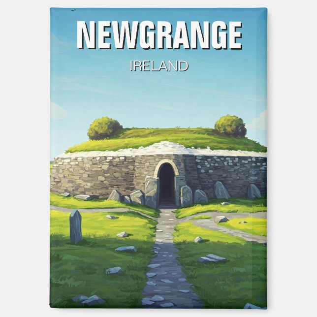 Aimant Newgrange Ireland Travel (Recto)