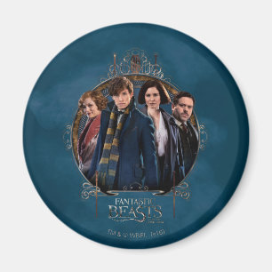 Aimant NEWT SCAMANDER™ et entreprise Art Nouveau Frame