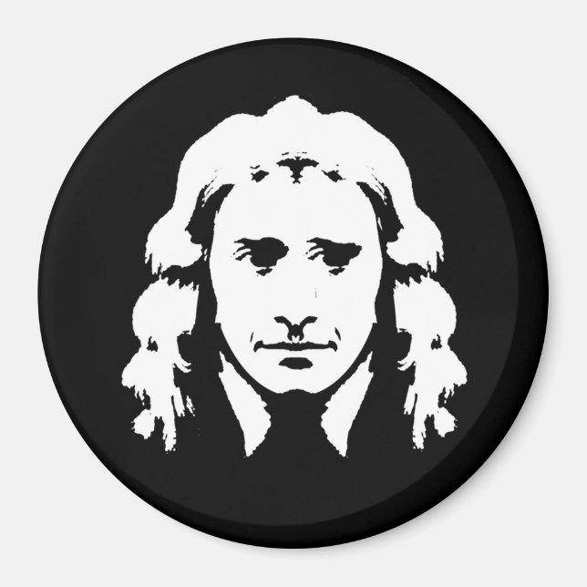 Aimant Newton souriant (Devant)