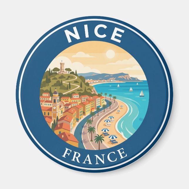 Aimant Nice France (Devant)