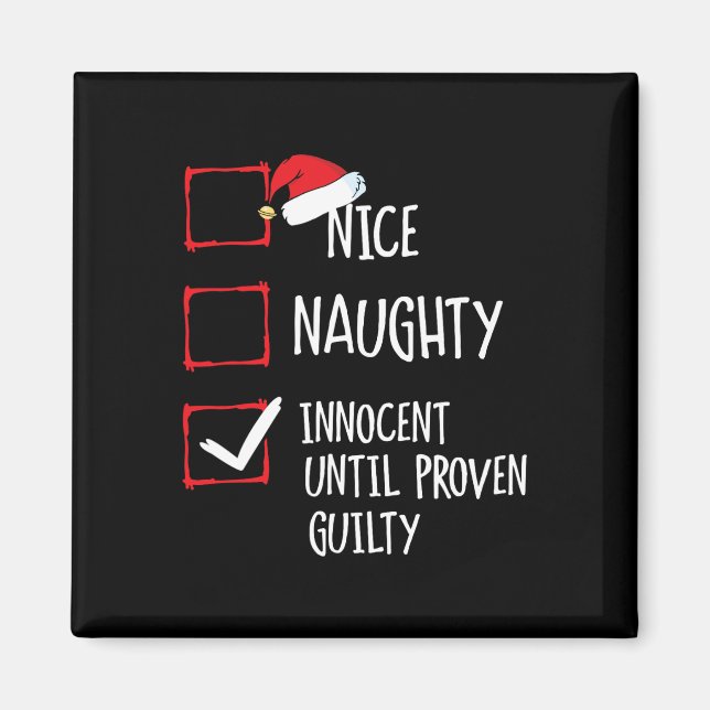 Aimant Nice Naughty Innocent Jusqu'À La Culpabilité Prove (Devant)