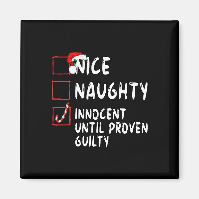 Aimant Nice Naughty Innocent Jusqu'À La Culpabilité Prove (Devant)