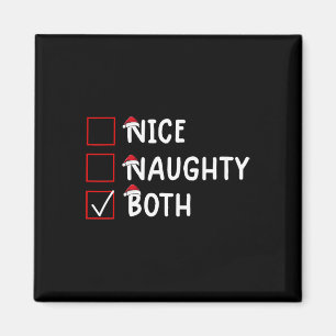 Aimant Nice Naughty Les Deux Mignons Noël