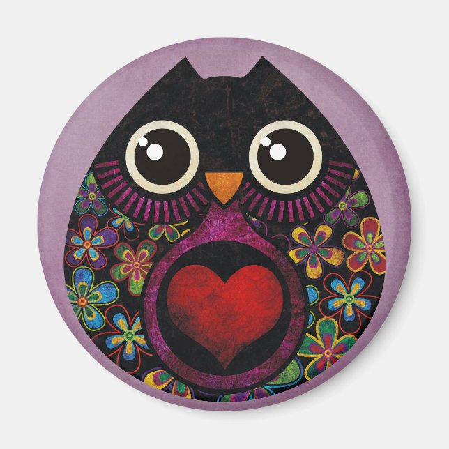 Aimant Nid de hibou (Devant)