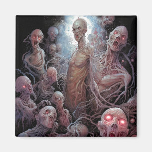 Aimant Nid De Zombies Morts Non Morts Horreur Art