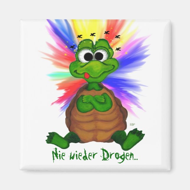Aimant Nie wieder Drogen (Devant)