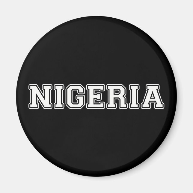 Aimant Nigéria (Devant)