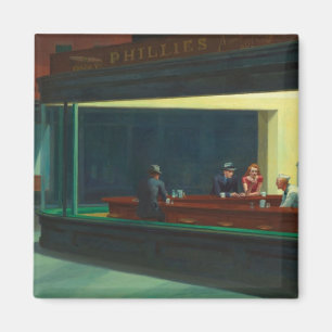 Aimant Nighthawks - Edward Hopper