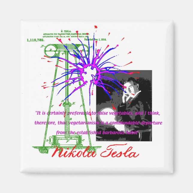 Aimant Nikola Tesla (Devant)