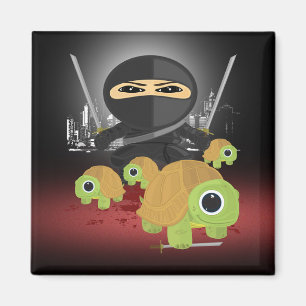 Aimant Ninja et tortues