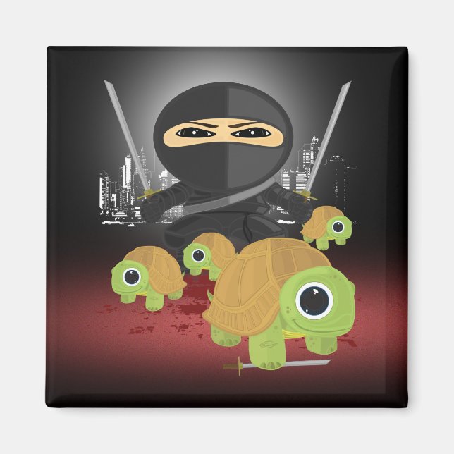 Aimant Ninja et tortues (Devant)