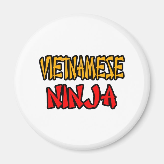 Aimant Ninja vietnamien (Devant)