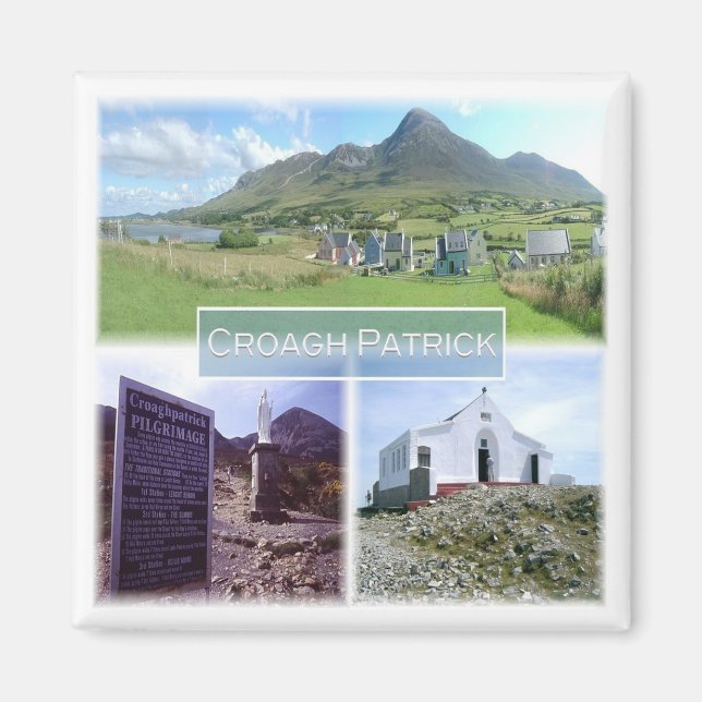 Aimant NIR009 CROAGH PATRICK, Irlande du Nord, Fridge (Devant)