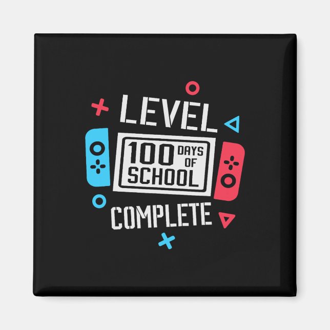 Aimant Niveau 100 Jours De L'École Vidéos Complètes Jeu S (Devant)