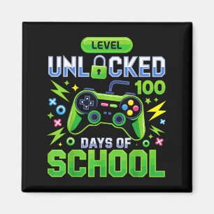 Aimant Niveau 100 Jours D'école Débloqué Jeu Vidéo Drôle
