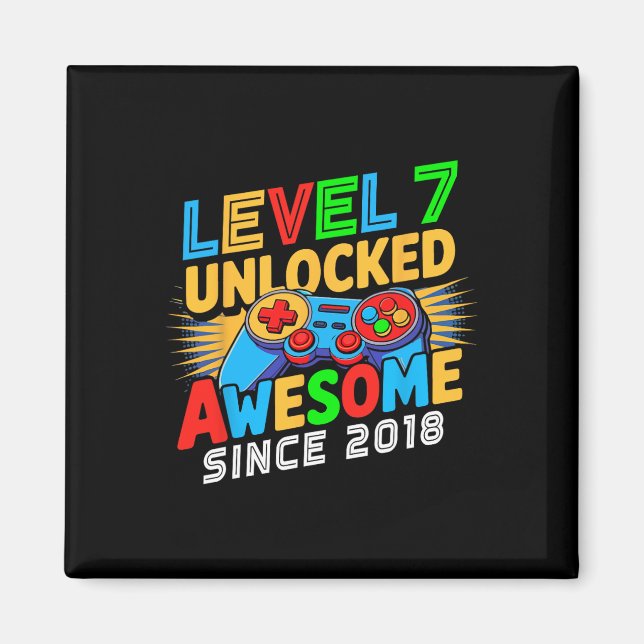 Aimant Niveau 7 Débloqué Incroyable Depuis Son 7ème Anniv (Devant)