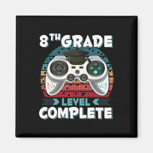 Aimant Niveau 8e année Gamer complet 8e année Graduation