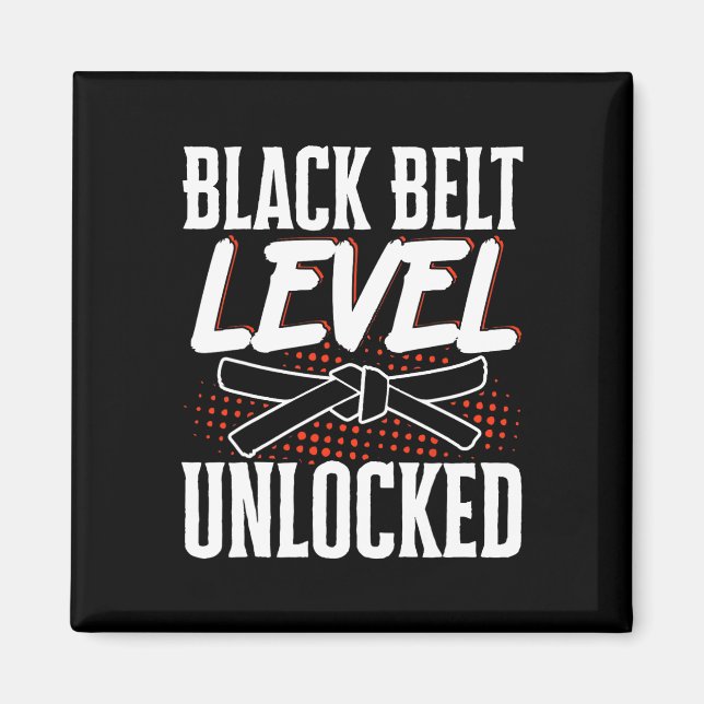 Aimant Niveau de ceinture noire déverrouillé 2 (Devant)