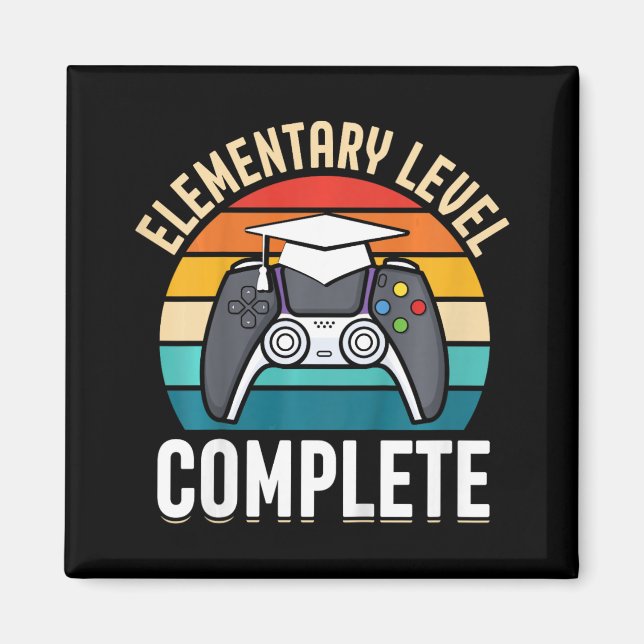 Aimant Niveau Élémentaire Complet Gamer Cl De 2024 Gradua (Devant)