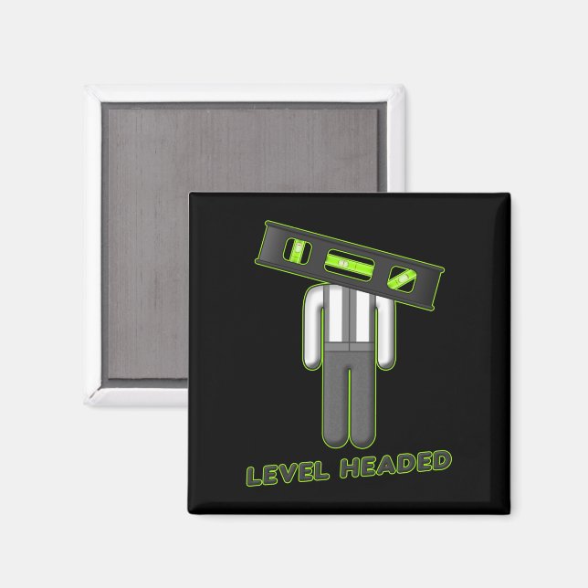 Aimant Niveau en tête (Recto/Verso)