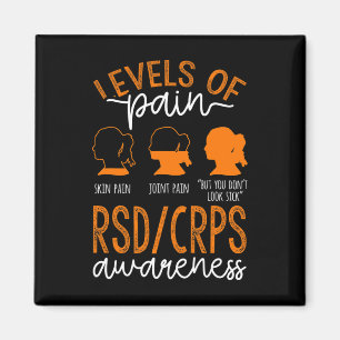 Aimant Niveaux De Douleur Guerrier Rsd Crps Sensibilisati