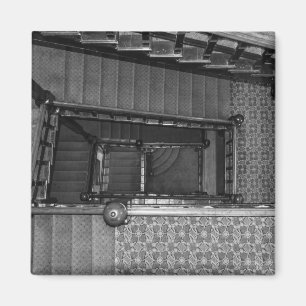 Aimant Niveaux de gris de crescent Stairwell