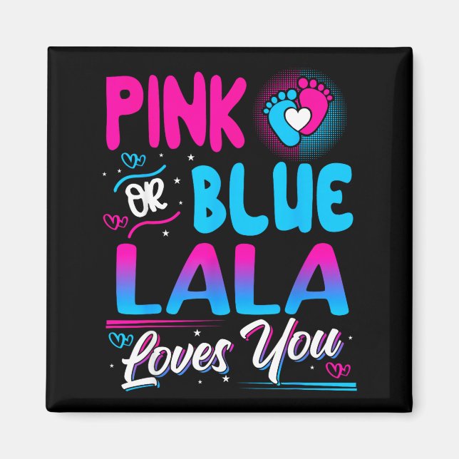 Aimant Nk Or Blue Lala Loves You New Baby  (Devant)