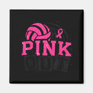 Aimant Nk Out Volleyball Sensibilisation au Cancer du Sei