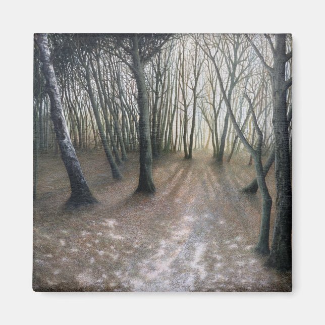 Aimant No.2 - "Après la neige" par Ron McGill. (Devant)