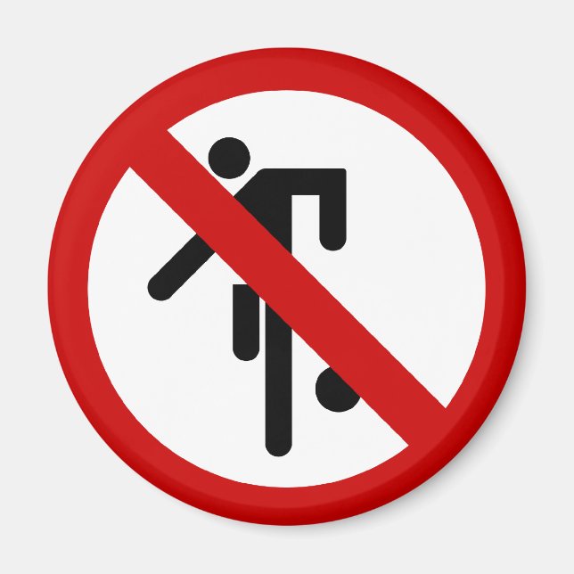 Aimant NO Ball Games ⚠ Thai Park ⚠ (Devant)