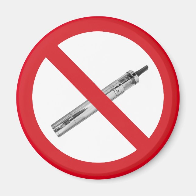 Aimant No ecigs sign (Devant)