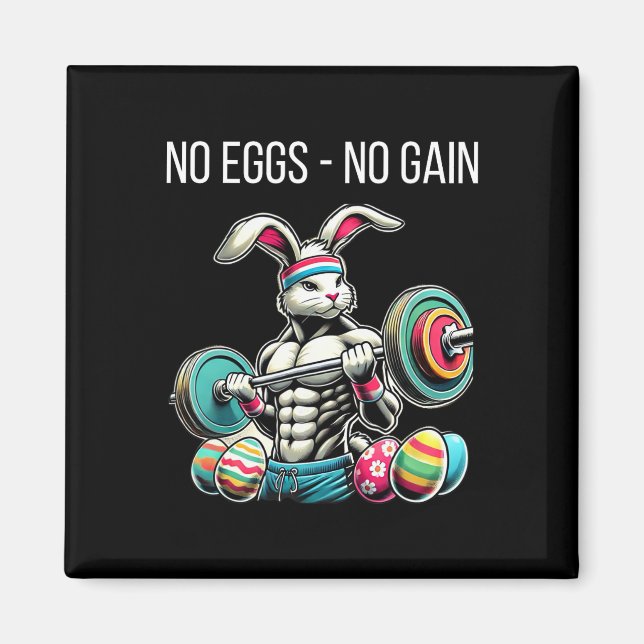 Aimant No Eggs - No Gain  (Devant)