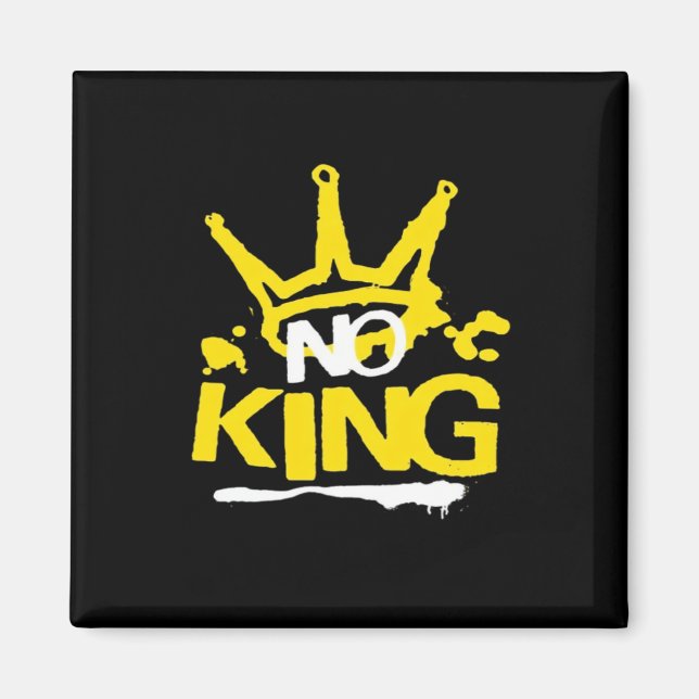 Aimant No King Style Vintage (Devant)